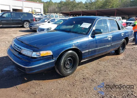 1996 Ford Crown Victoria S z USA, uszkodzony, nr VIN 2FALP72W0TX182880